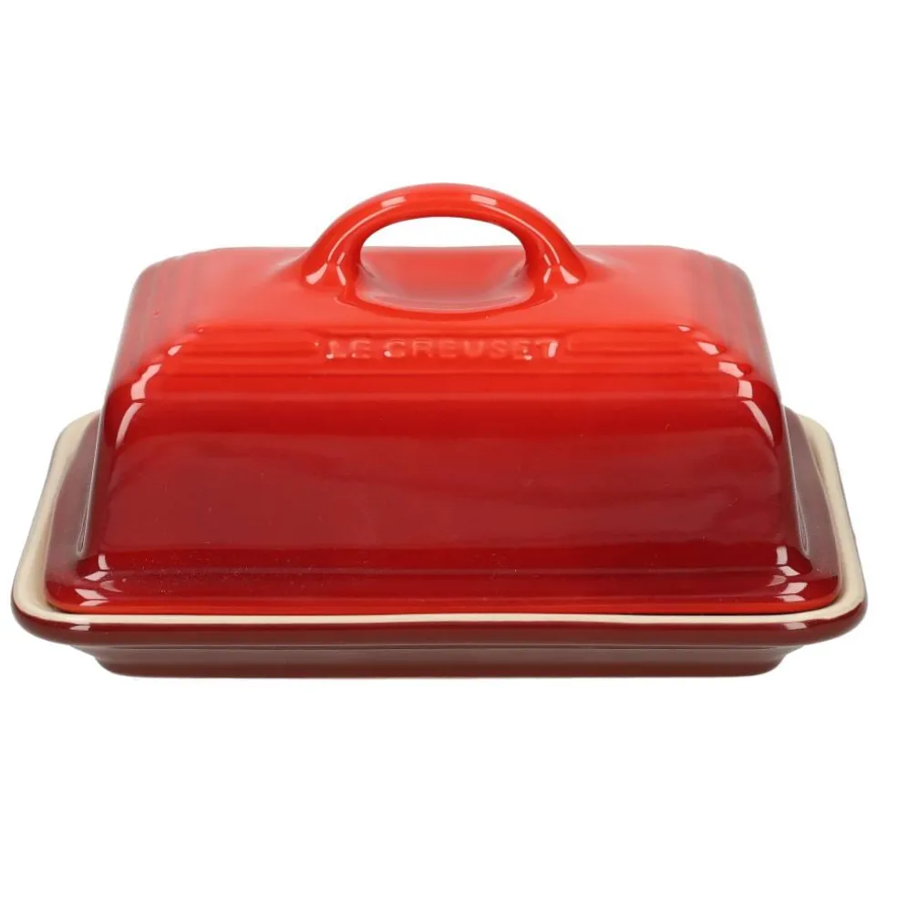 Le Creuset - Botervloot Kersenrood 17cm