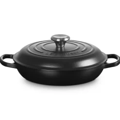 Le Creuset Braadpan Campagnard - Ø26 CM - Gietijzer - Mat Zwart