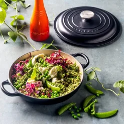 Le Creuset Braadpan Campagnard - Ø26 CM - Gietijzer - Mat Zwart