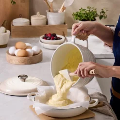 Le Creuset - Braadpan Campagnard Meringue 26 cm