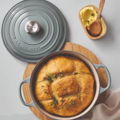 Le Creuset - Braadpan Signature rond Sea Salt 20cm 2,4l