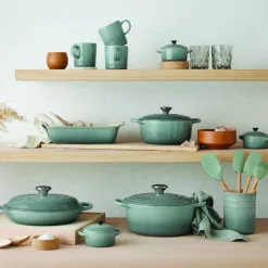 Le Creuset - Braadpan Signature rond Sea Salt 24cm 4,2l