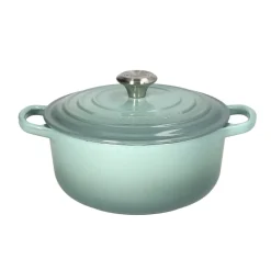 Le Creuset - Braadpan Signature rond Sea Salt 28cm 6,7l