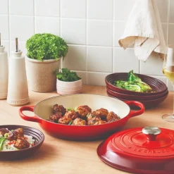 Le Creuset - Campagnard Kersenrood 26 cm