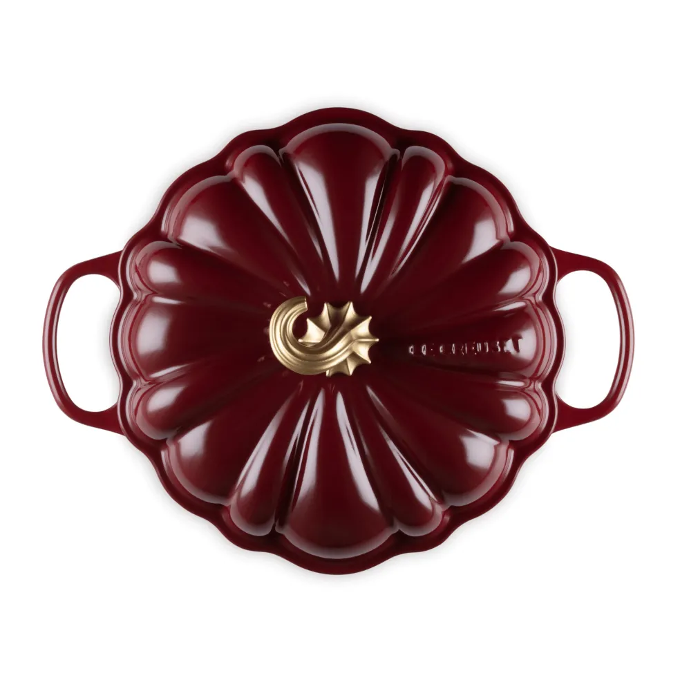 Le Creuset - Campagnard Pompoen Garnet 28 cm