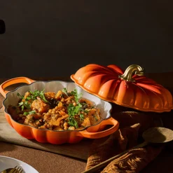 Le Creuset - Campagnard Pompoen Oranjerood 28 cm