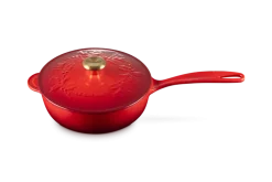 Le Creuset - Holly Collection sauspan ø 21 cm gietijzer Rood
