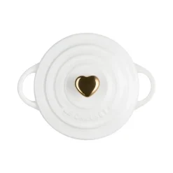 Le Creuset - Mini Braadpan - Valentijn - Wit