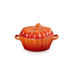Le Creuset - Mini-braad/Stoofpan Pompoen Oranjerood 0,35 L