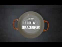 Le Creuset - Mini-braad/Stoofpan Pompoen Oranjerood 0,35 L