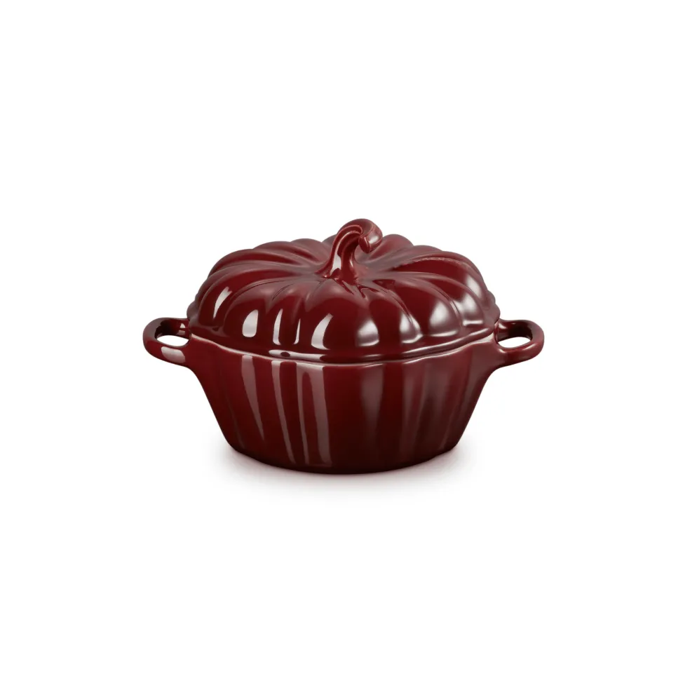 Le Creuset - Mini-braad/Stoofpan Pompoen Garnet 0,35 L