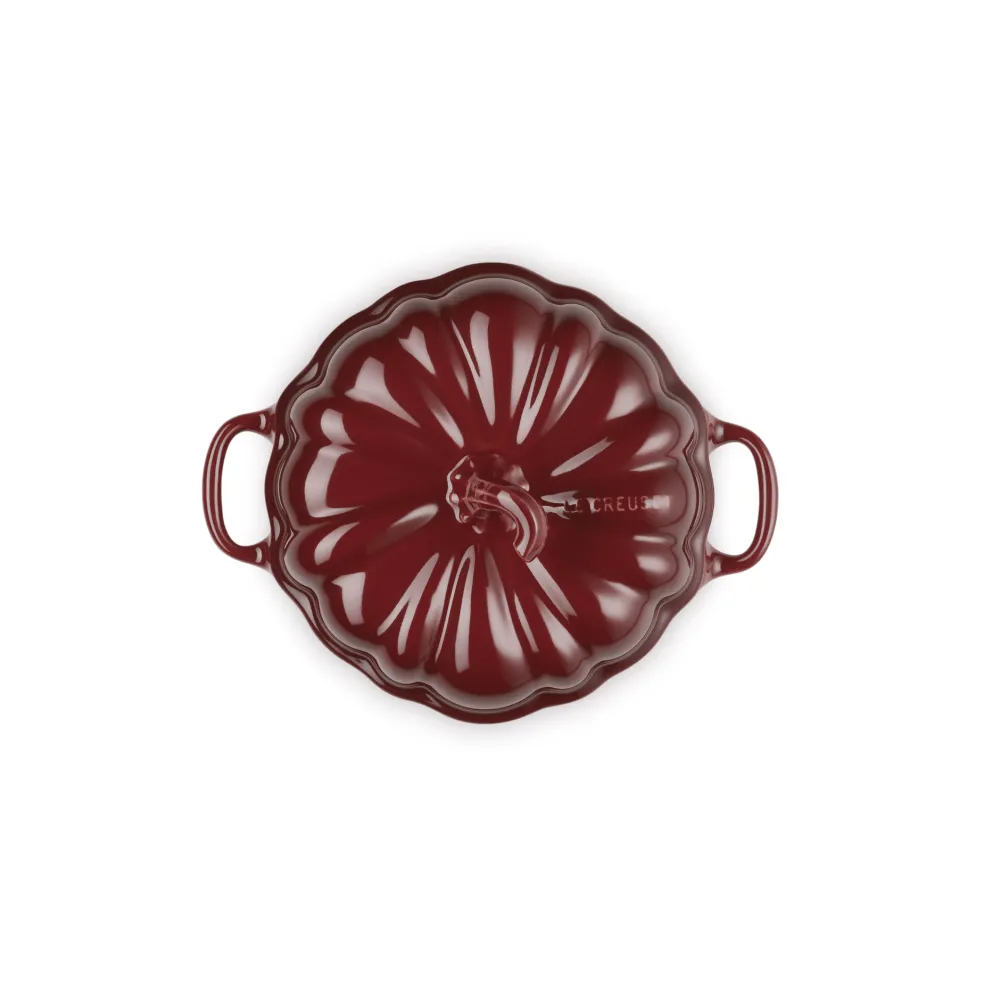 Le Creuset - Mini-braad/Stoofpan Pompoen Garnet 0,35 L