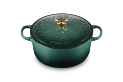 Le Creuset - Noel braadpan 4,2 liter ø 24 cm gietijzer groen
