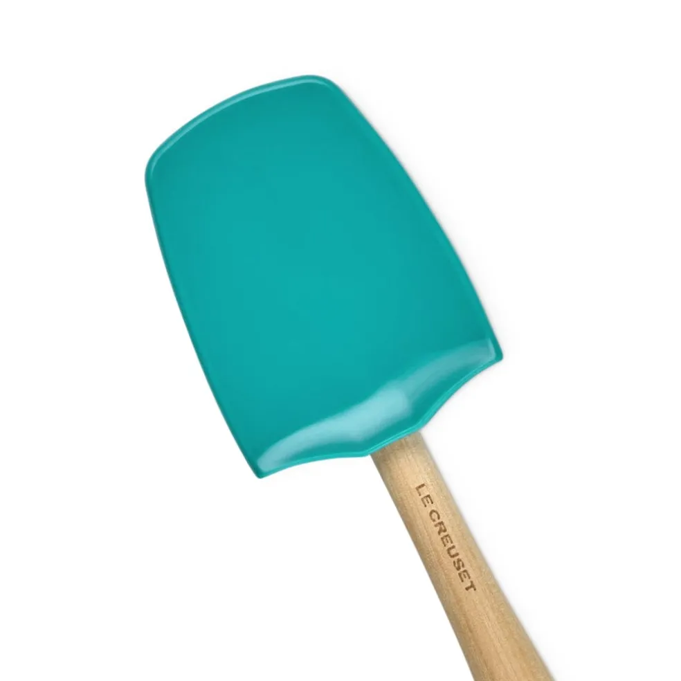 Le Creuset - Premium grote lepelspatel Bleu Riviera