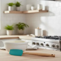Le Creuset - Premium medium lepelspatel Bleu Riviera