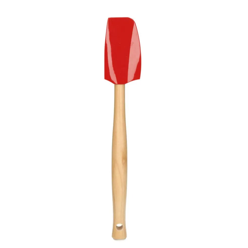 Le Creuset - Premium Medium spatel 28 cm silicone Kersenrood