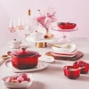 Le Creuset - Schaal Kersenrood Hart 20 cm