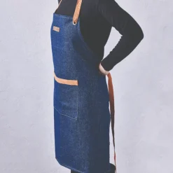 Le Creuset - Schort Denim 80x70cm