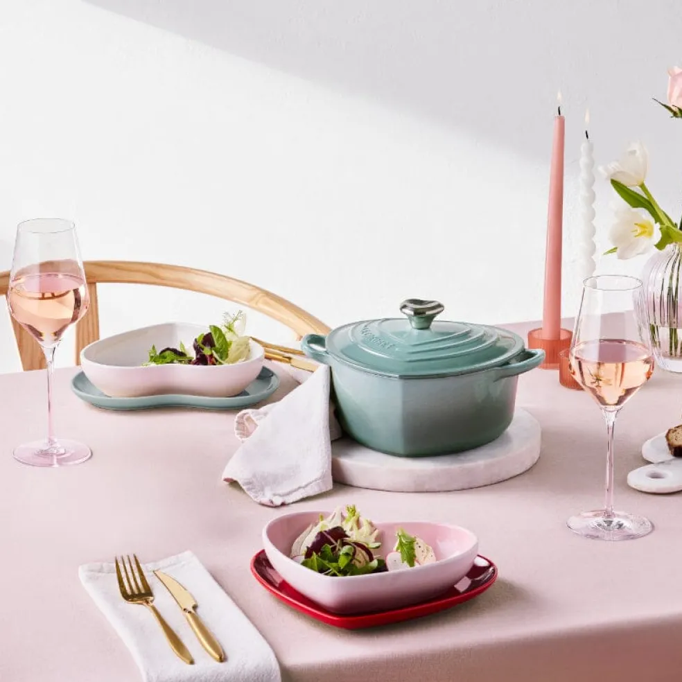 Le Creuset - Serveerschaal Hart Meringue Hart 30 cm