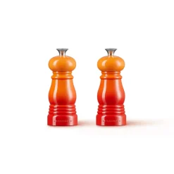 Le Creuset - Set van 2 Kleine Molens Oranjerood 11cm