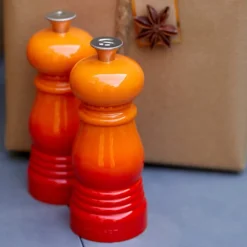 Le Creuset - Set van 2 Kleine Molens Oranjerood 11cm