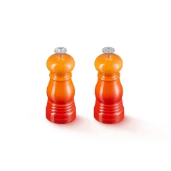 Le Creuset - Set van 2 Kleine Molens Oranjerood 11cm