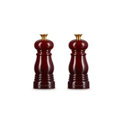 Le Creuset - Set van 2 Kleine Molens Garnet 11cm