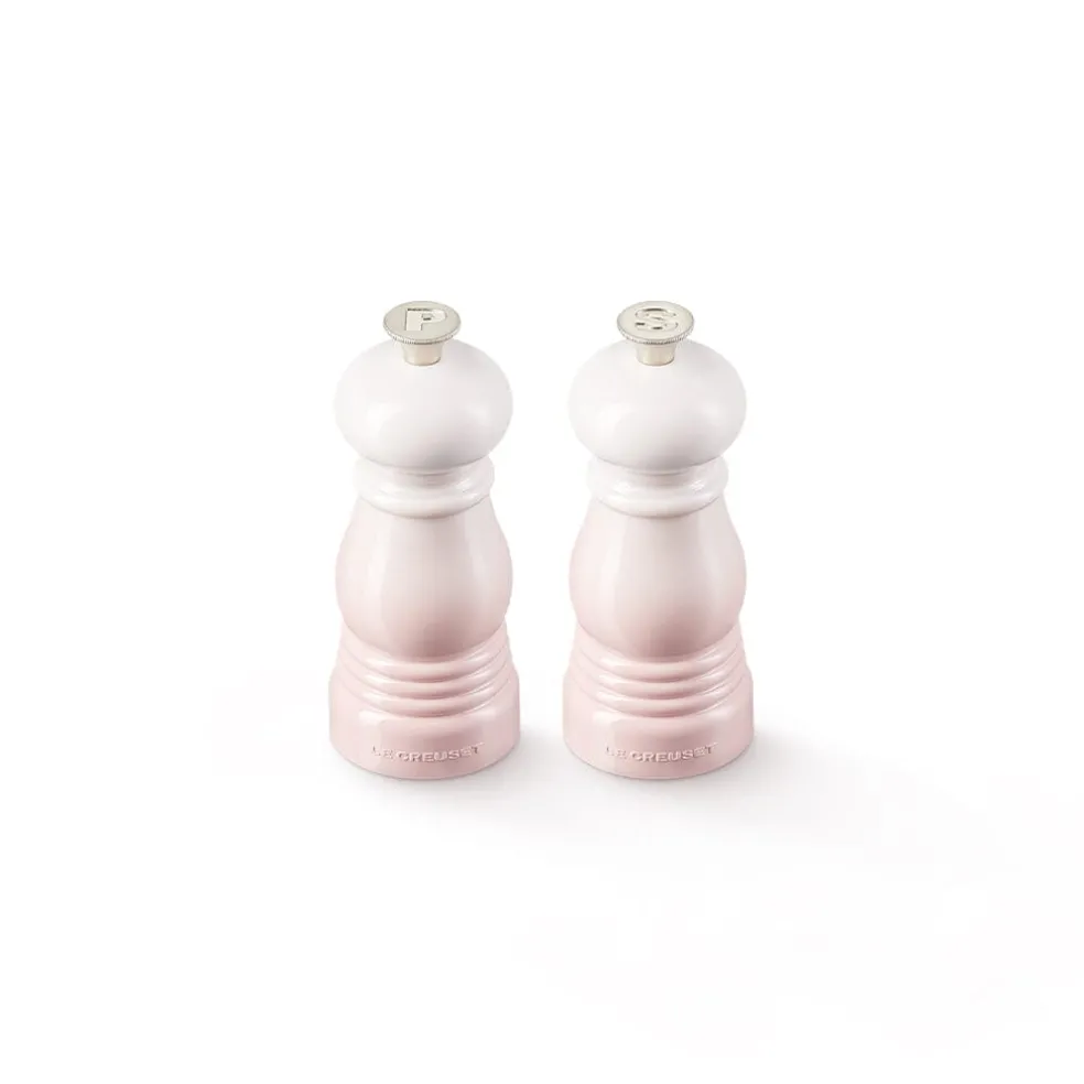 Le Creuset - Set van 2 Kleine Molens Shell Pink 11cm