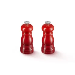 Le Creuset - Set van 2 Kleine Molens Kersenrood 11cm