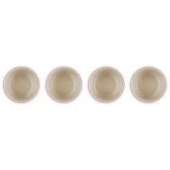 Le Creuset - Set van 4 Mini-Ramekins Kersenrood 7,8cm 0,1l