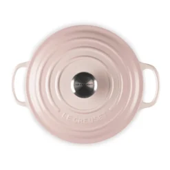 Le Creuset - Signature Braadpan Shell Pink 20 cm