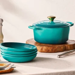 Le Creuset - Signature Braadpan - Bleu Riviera - 20 cm