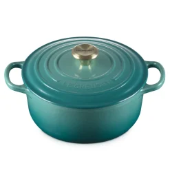 Le Creuset - Signature Braadpan - Bleu Riviera - 20 cm