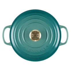 Le Creuset - Signature Braadpan - Bleu Riviera - 20 cm