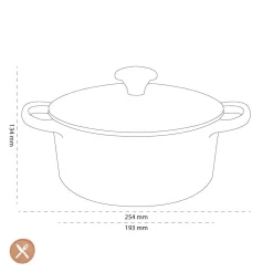 Le Creuset - Signature Braadpan Oranjerood 18 cm