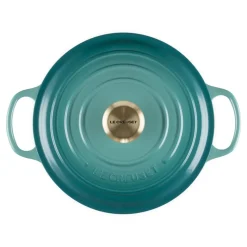 Le Creuset - Signature Braadpan - Bleu Riviera - 24 cm