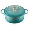 Le Creuset - Signature Braadpan - Bleu Riviera - 28 cm