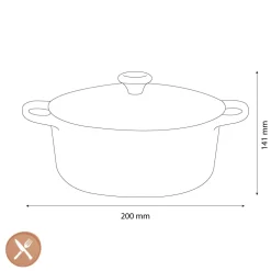 Le Creuset - Signature Braadpan - Thyme - 20 cm