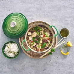 Le Creuset - Signature Braadpan Bamboo 24 cm