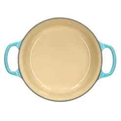 Le Creuset - Signature Braadpan Caribbean Blauw 24 cm