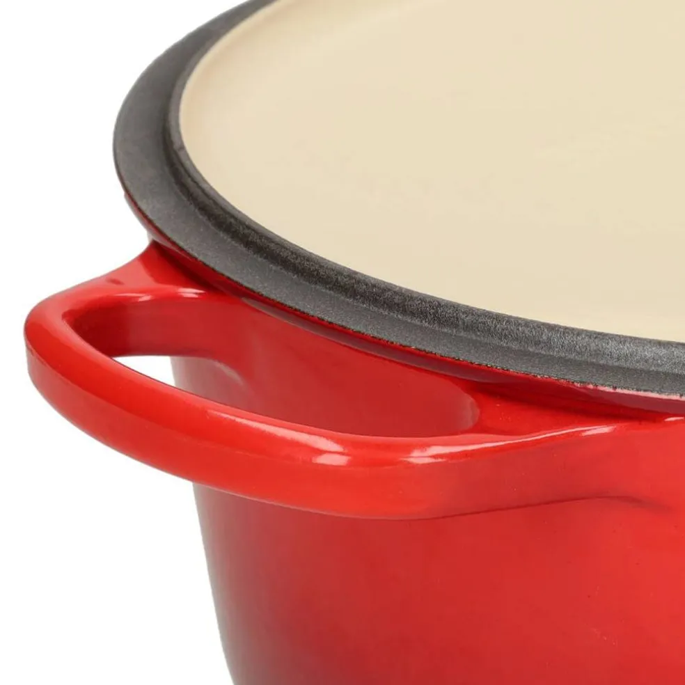 Le Creuset - Signature Braadpan Kersenrood 18 cm