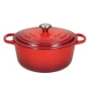 Le Creuset - Signature Braadpan Kersenrood 20 cm