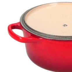 Le Creuset - Signature Braadpan Kersenrood 24 cm