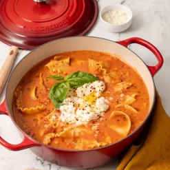 Le Creuset - Signature Braadpan Kersenrood 28 cm