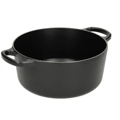 Le Creuset - Signature Braadpan Mat Zwart 18 cm (zwart interieur)