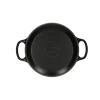 Le Creuset - Signature Braadpan Mat Zwart 20 cm (zwart interieur)