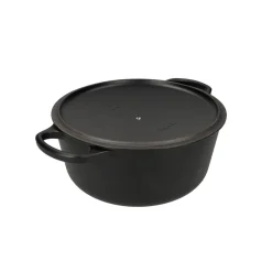 Le Creuset - Signature Braadpan Mat Zwart 26 cm (zwart interieur)