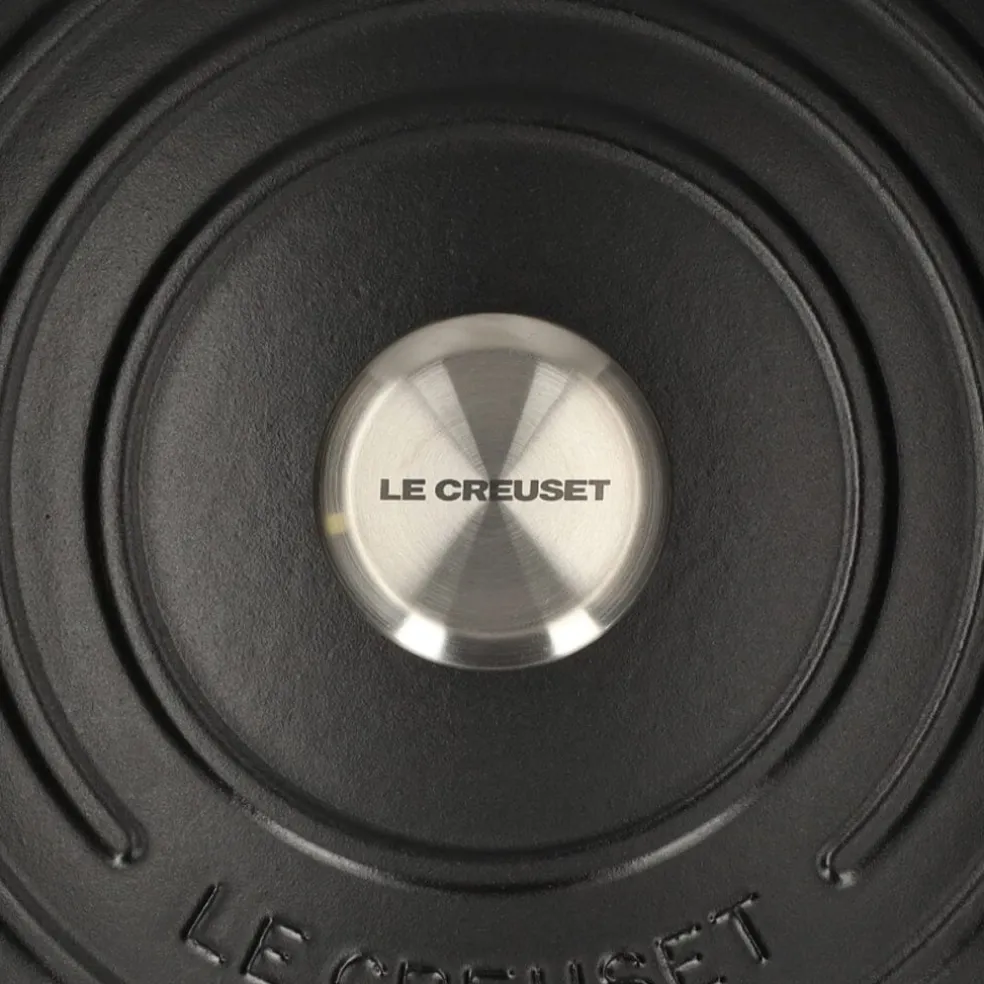 Le Creuset - Signature Braadpan Mat Zwart 26 cm (zwart interieur)