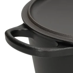 Le Creuset - Signature Braadpan Mat Zwart 28 cm (zwart interieur)