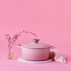 Le Creuset - Signature Braadpan Shell Pink 24 cm